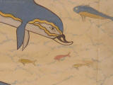 Kréta: freska s delfínmi